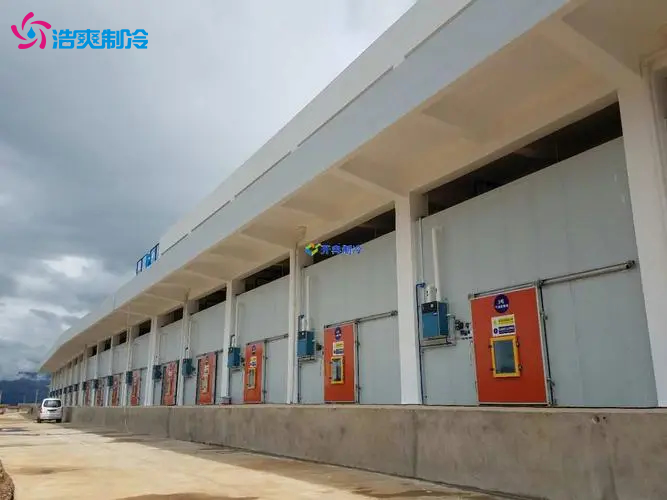 保鲜冷库设计配套安装预冷库的优势