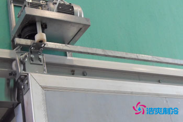 配送中心冷库外机安装展示