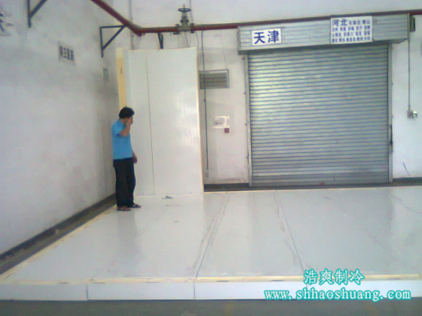 冷库施工现场图