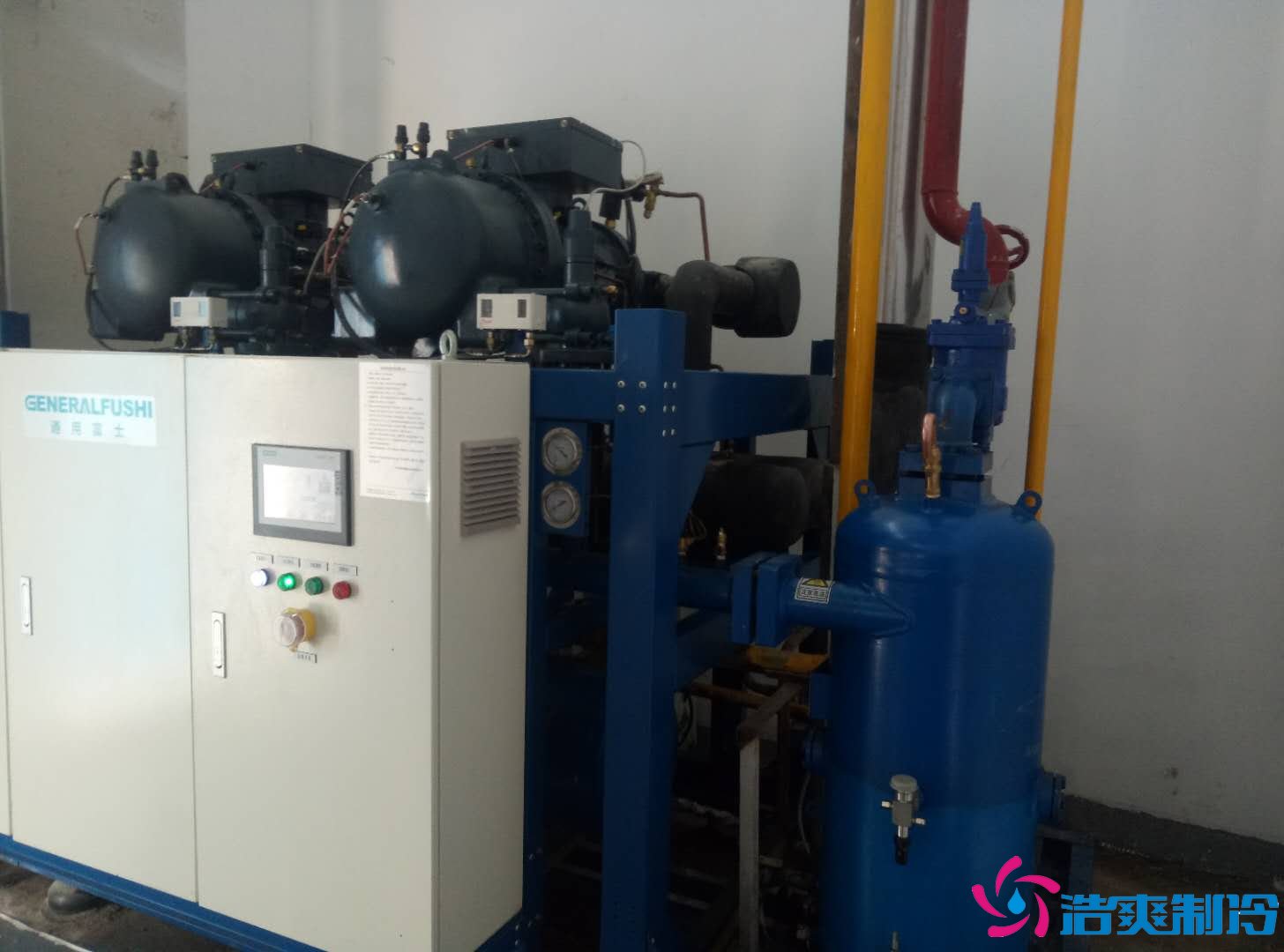 深圳金瑞凯利生物建造100㎡高标准医药冷库（冷冻冷藏库）工程案例