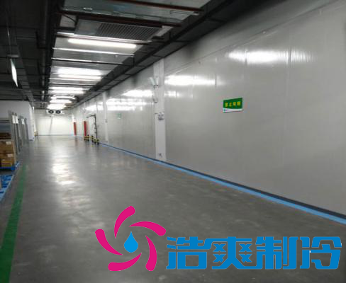 上海统一建造544m3饮料食品原材料冷冻冷藏库新工程案例