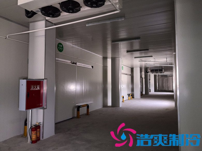 浙江佳时食品3000㎡牛肉、豆制品加工低温冷藏冷冻库完工图片